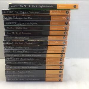 Classic Composers Modern Period 1 17 CD Set with Books New Sealed
